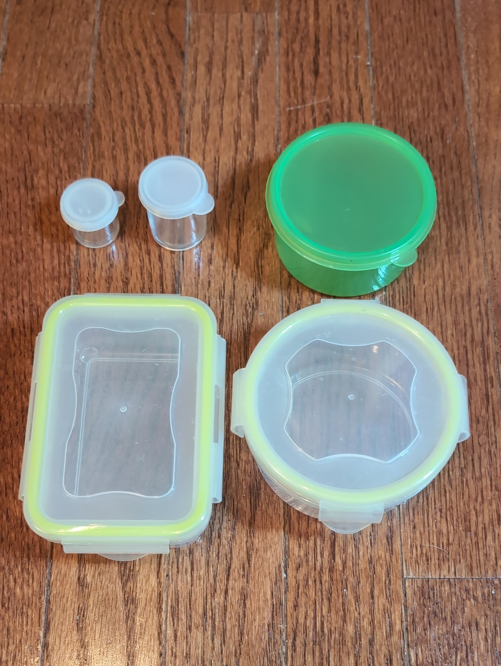 Clear Storage Container Set